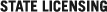 State Licensing